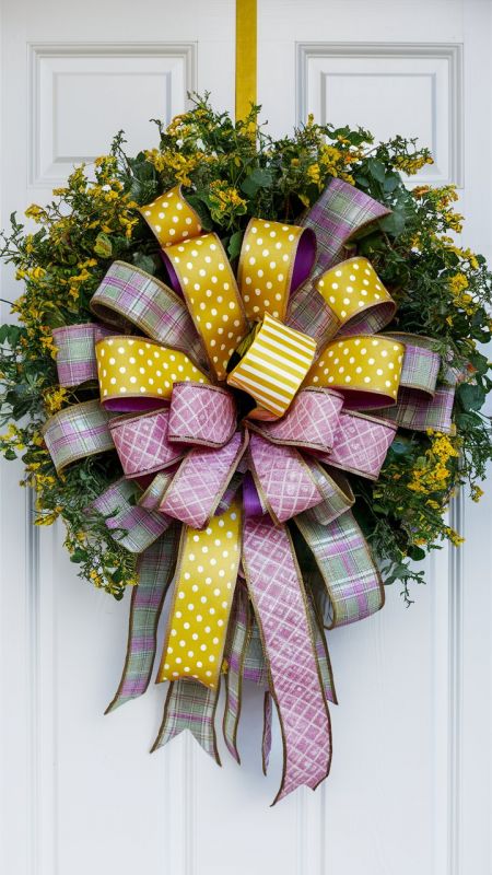 Spring time Floral Wreath